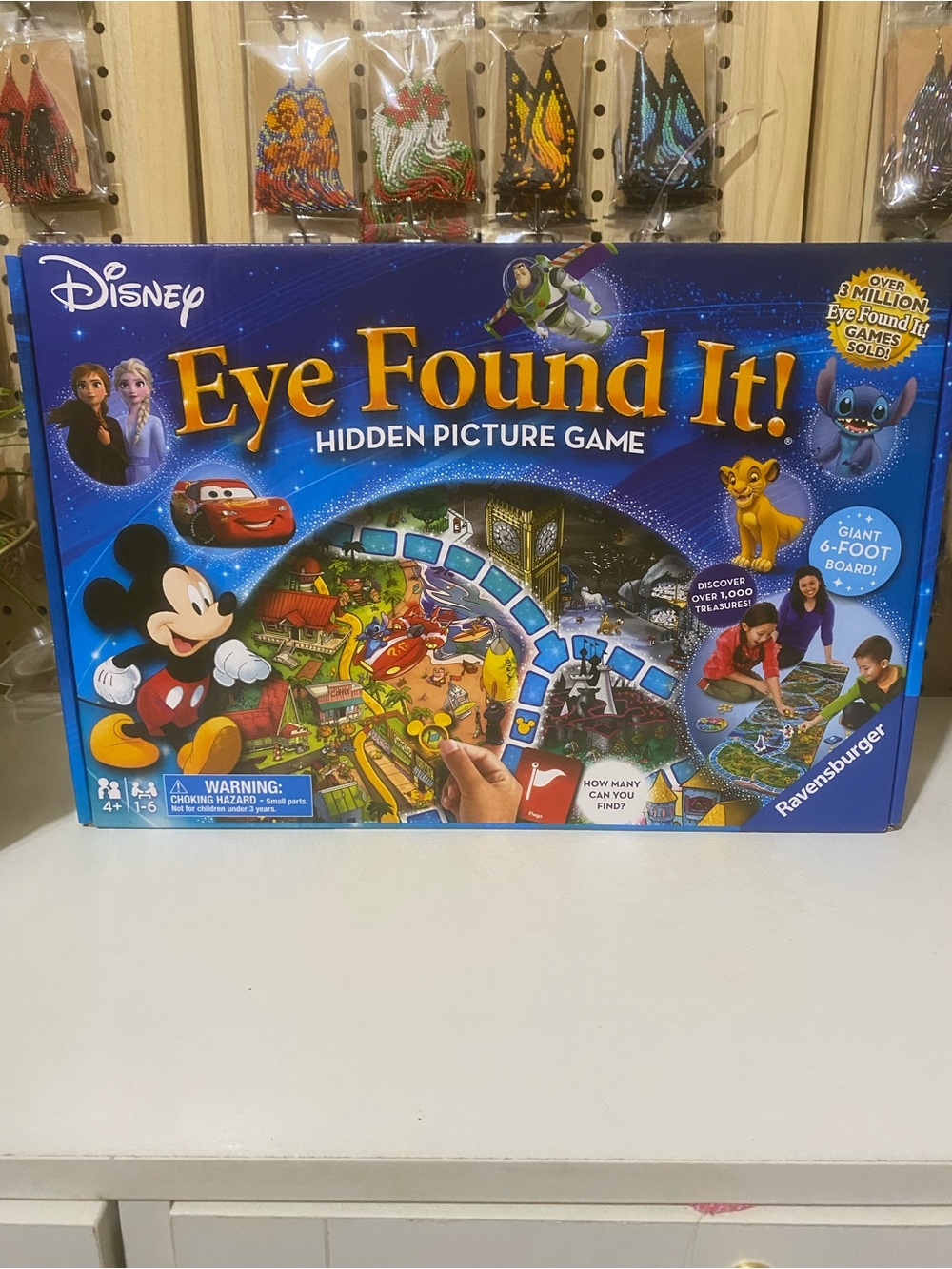 Disney Eye Found It! Hidden Picture Game - Blue